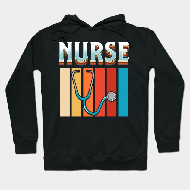 Retro Nurse Week Nurse Day Cute Nurse Hoodie by KsuAnn